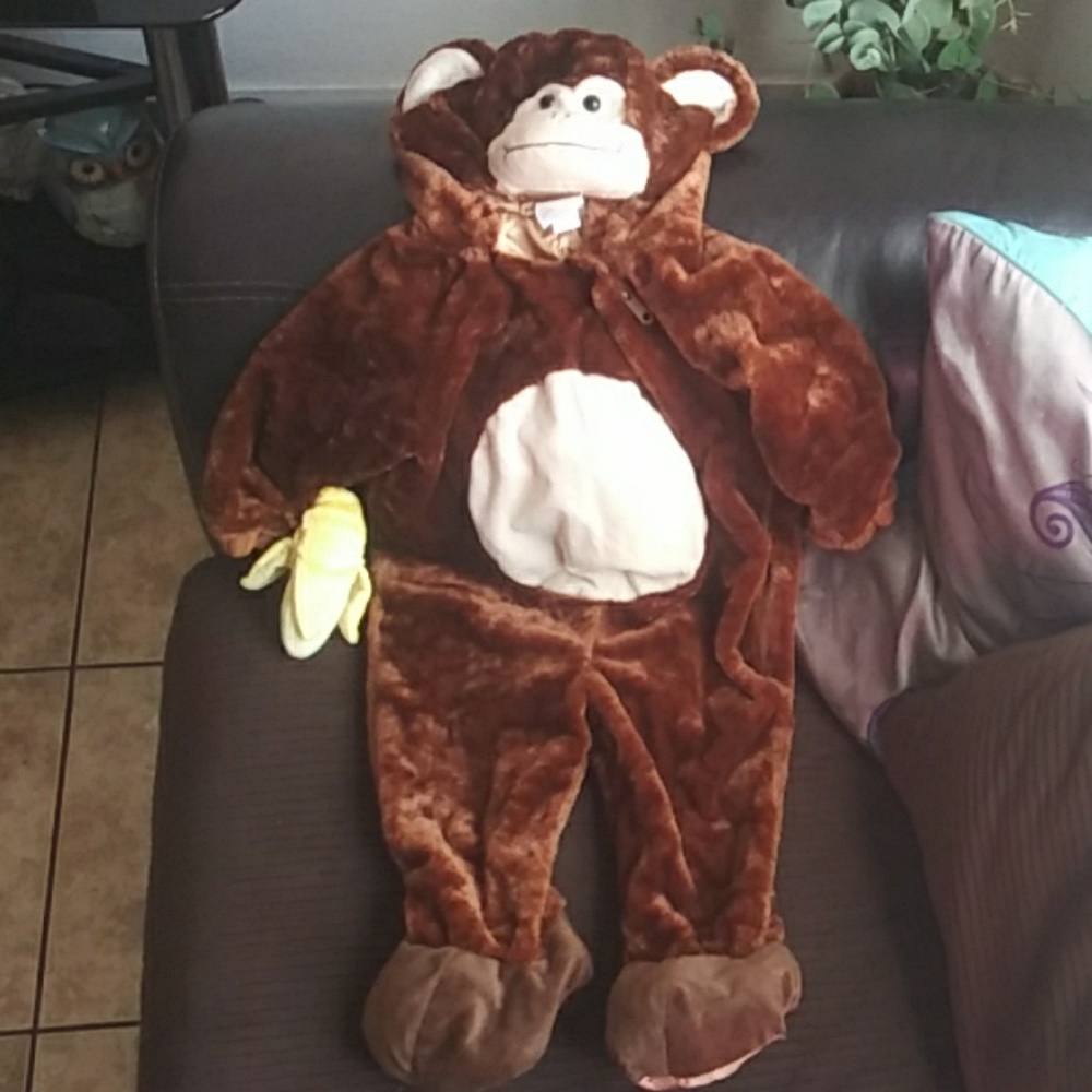 Monkey costume 12-24 months